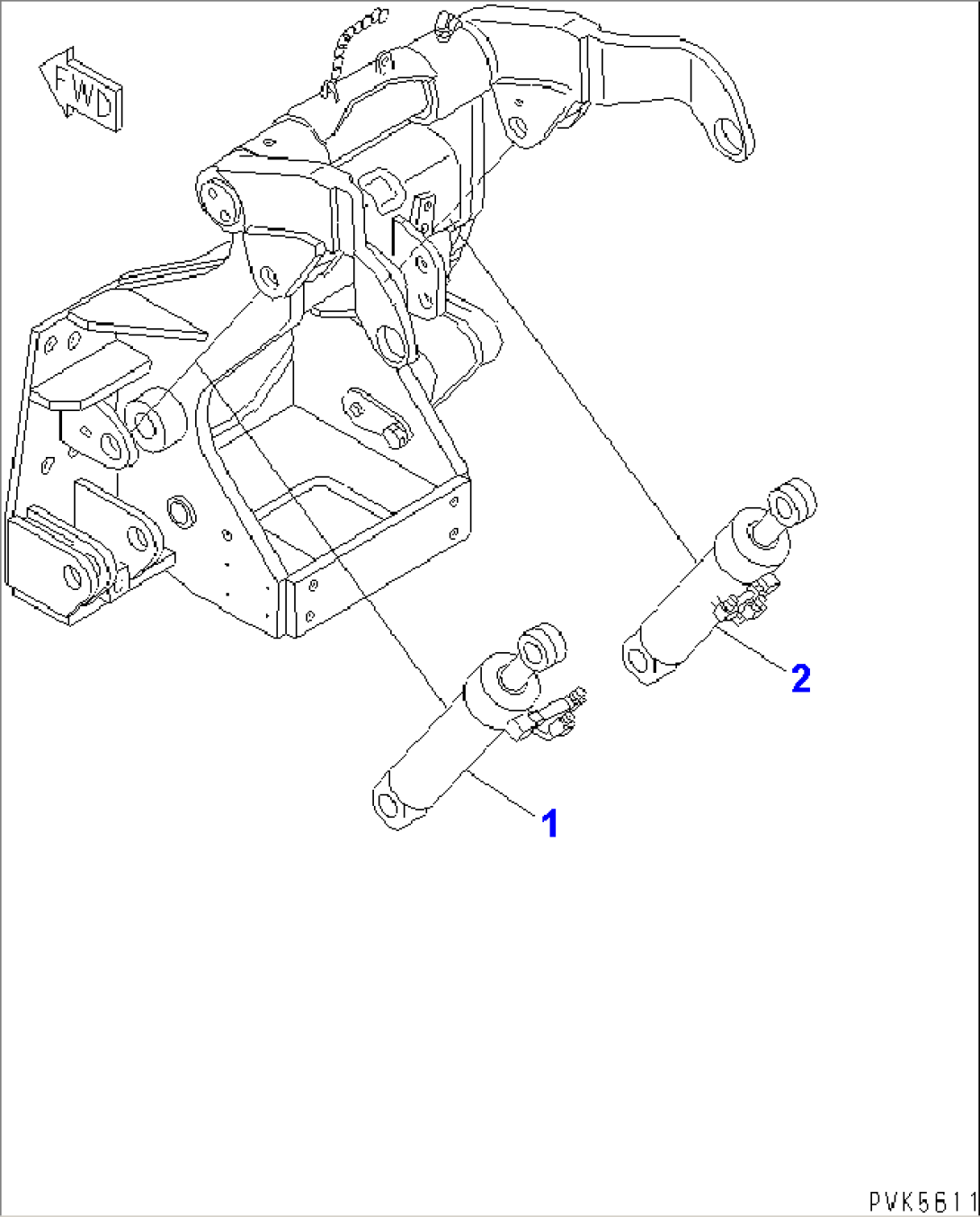 3-POINT HITCH CYLINDER