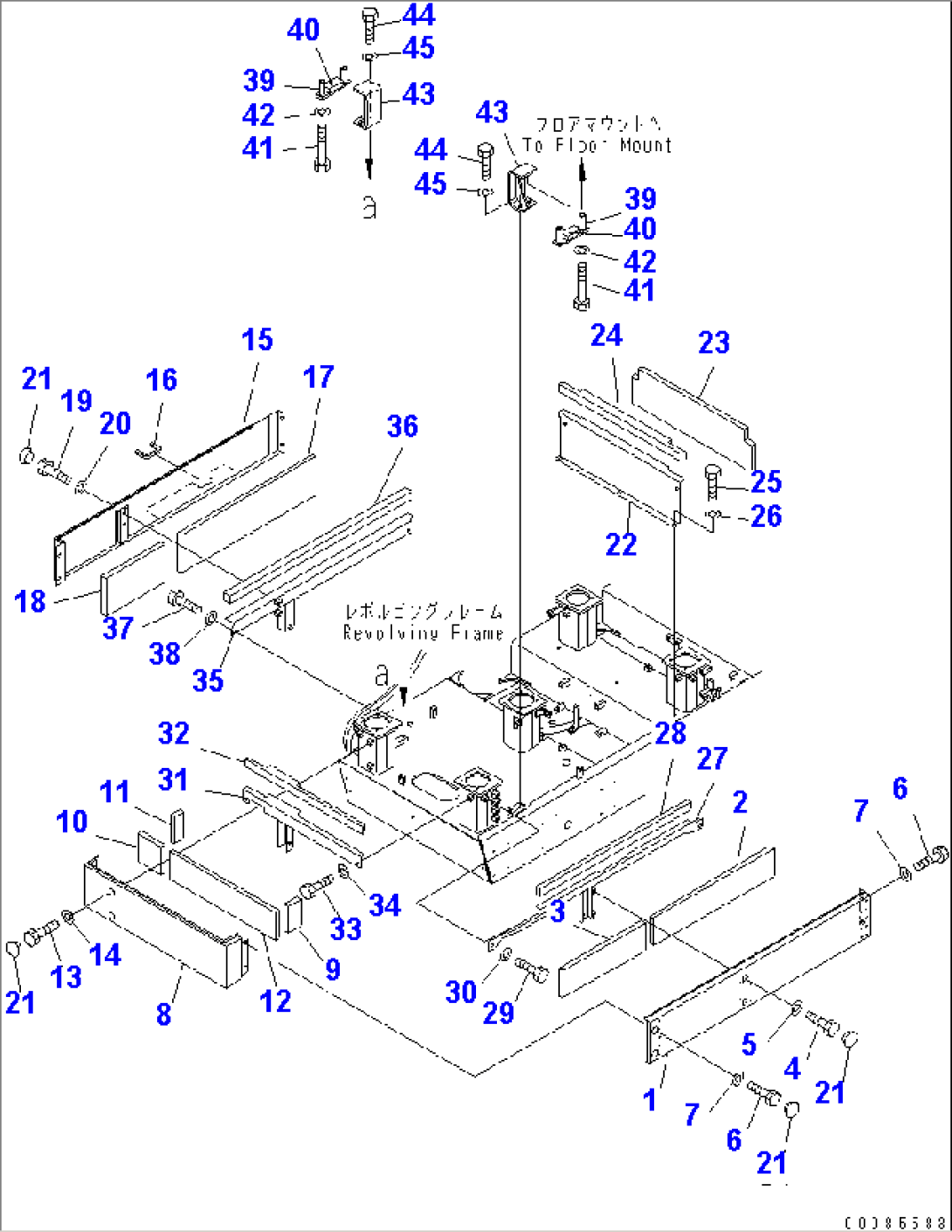CAB COVER (FOR LOW CAB) (WITH FRONT GUARD)(#30068-)