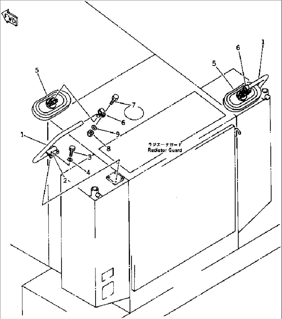 MIRROR (FRONT) (#10001-10009¤10011¤10015-10017)(#10001-10017)