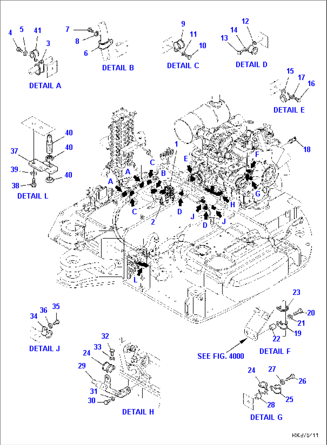 ELECTRICAL SYSTEM (REVOLVING FRAME LINE) (3/5)