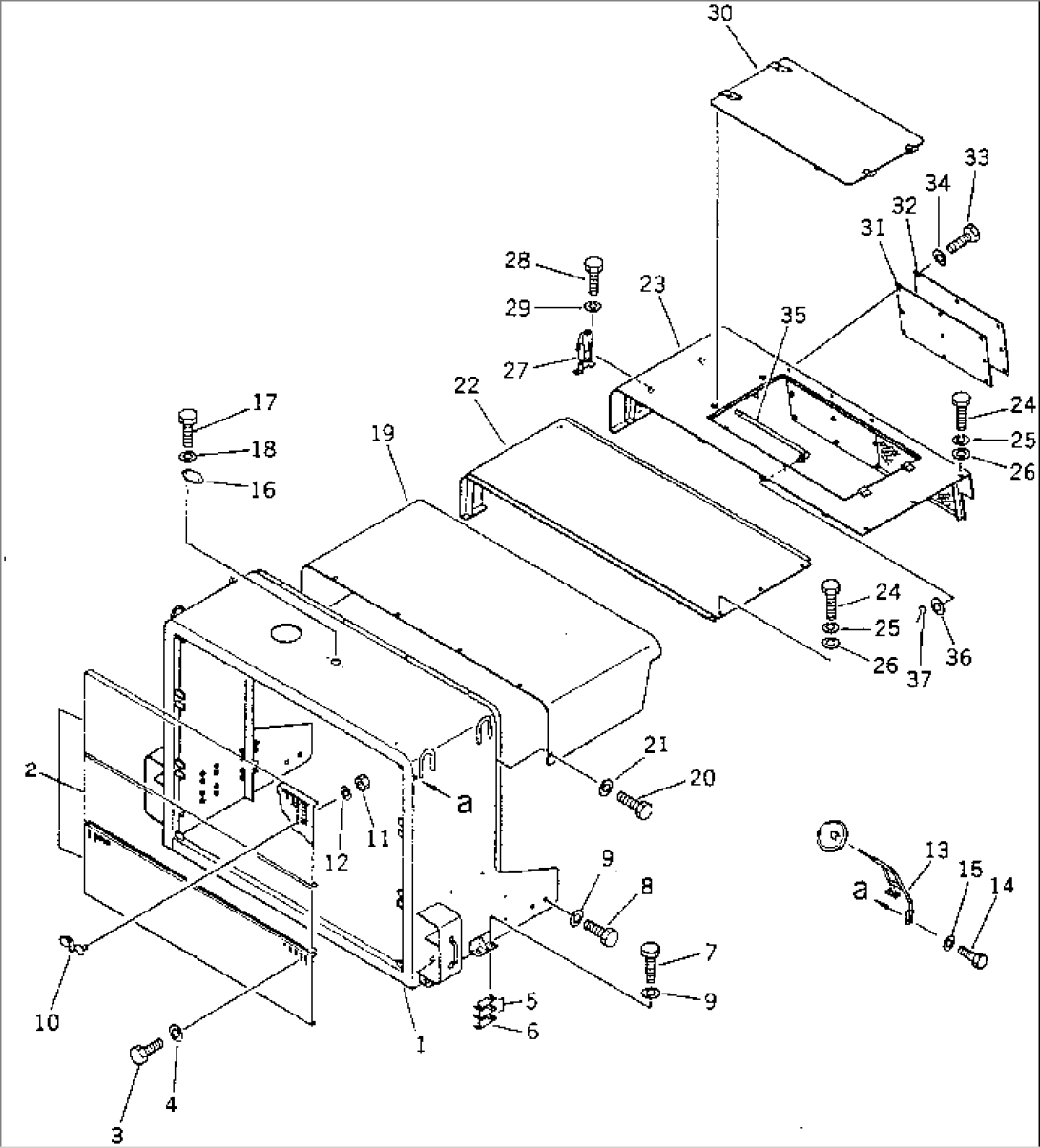 SHEET COWLING AND GUARD (1/5)