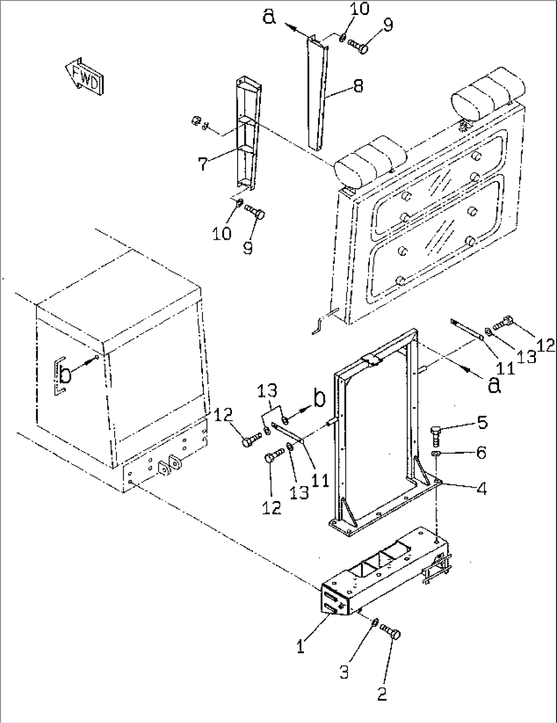 SIGNPOSTING LAMP MOUNTING PARTS