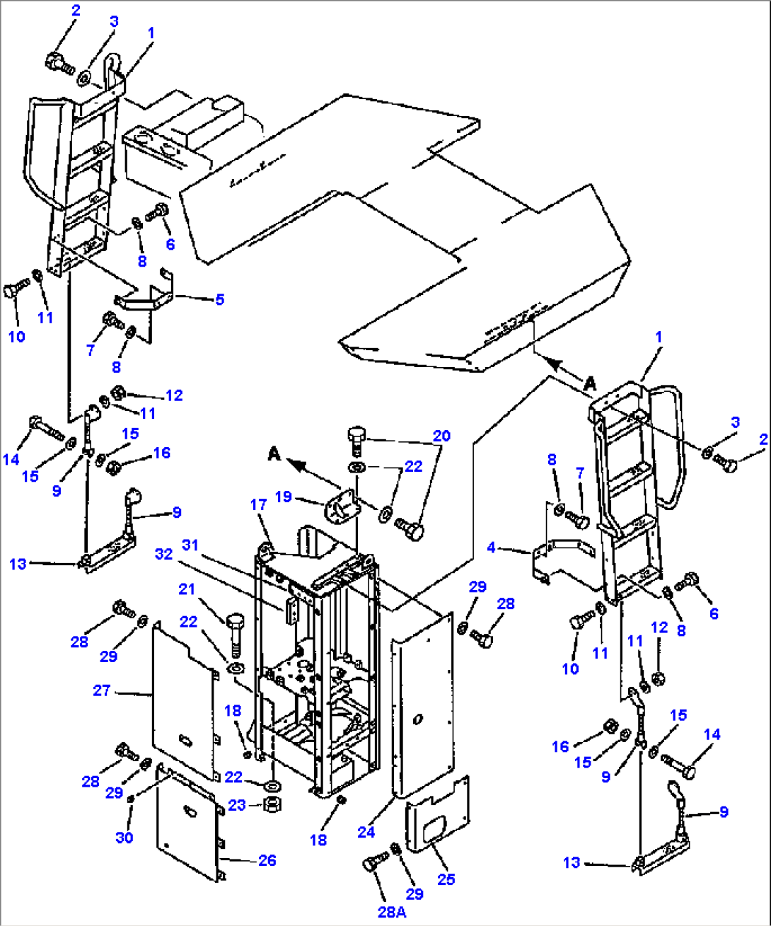 LADDER AND AIR COMPONENT BOX