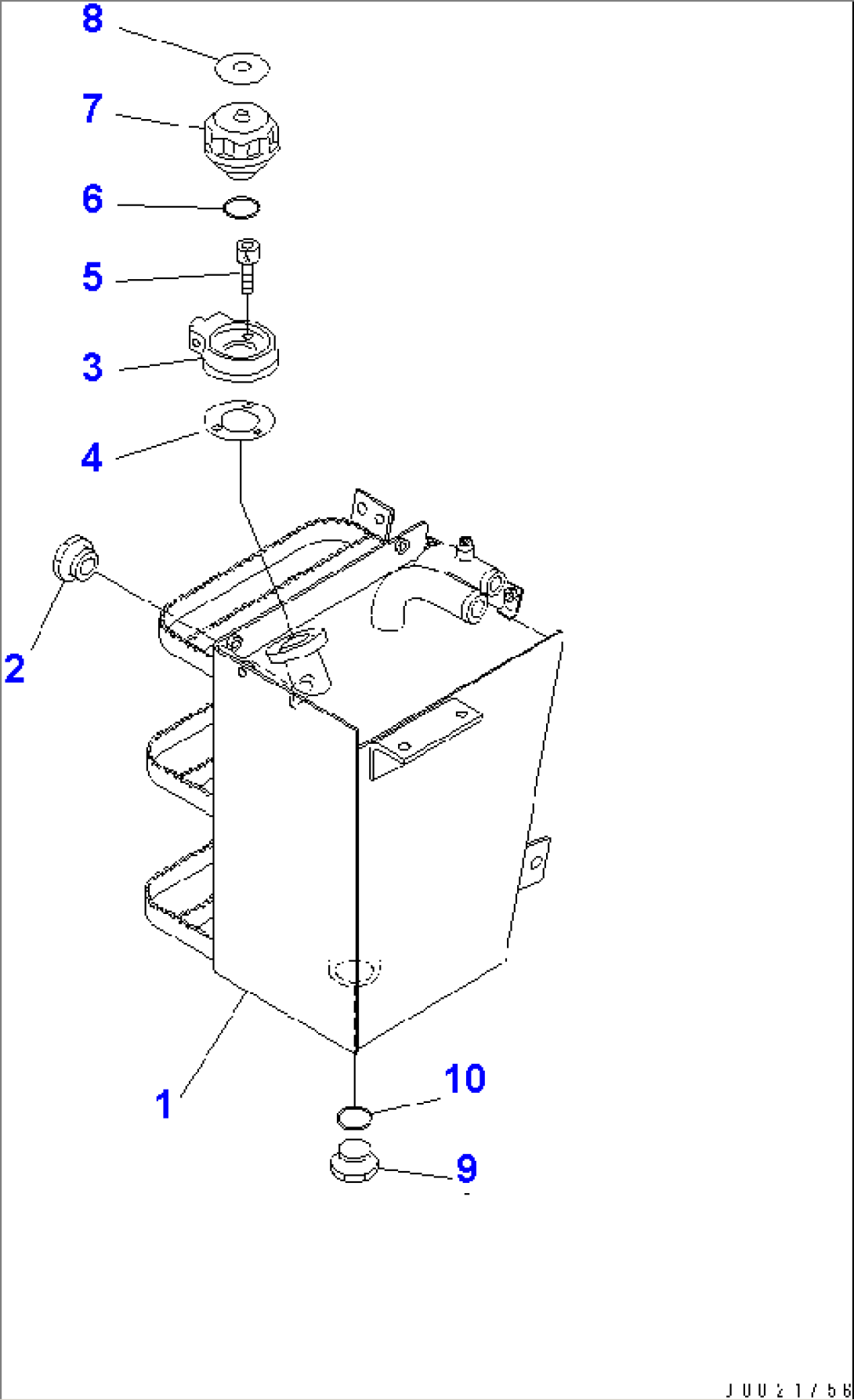 HYDRAULIC TANK(#11501-)