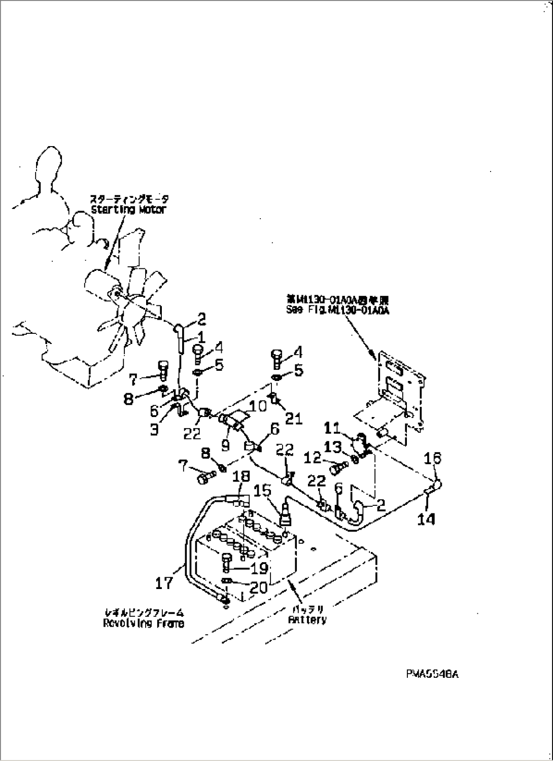 WIRING (STARTING HARNESS)(#50387-50999)