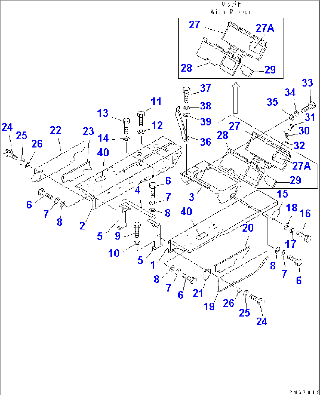 FENDER AND REAR COVER (REGULATION OF EU DYNAMIC NOISE)(#81347-)