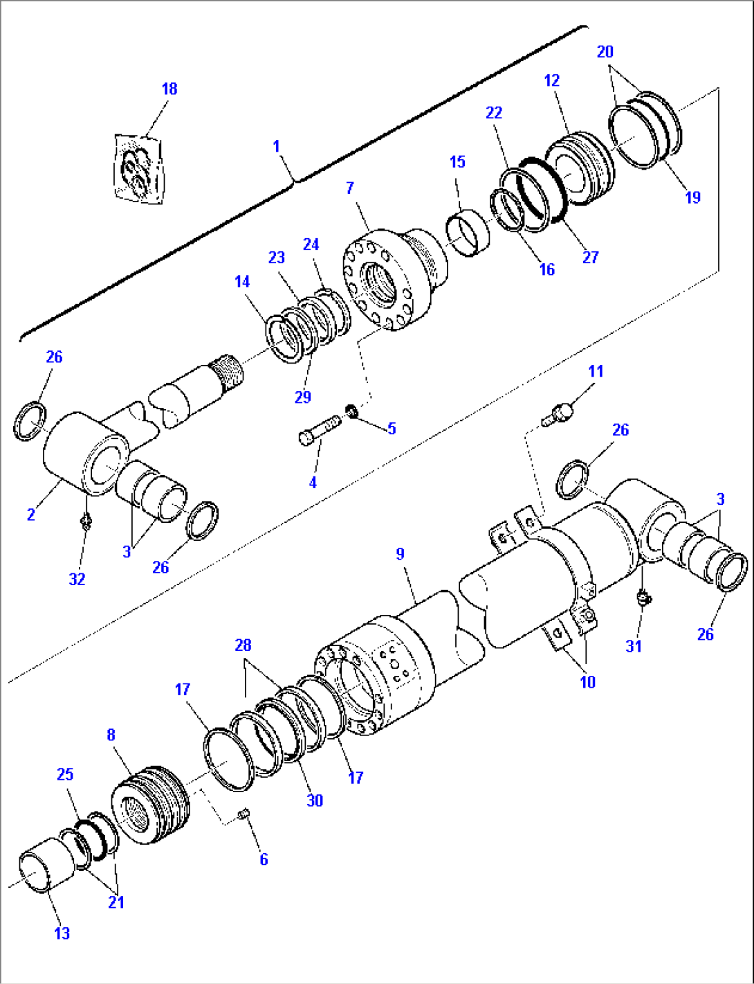 BOOM CYLINDER