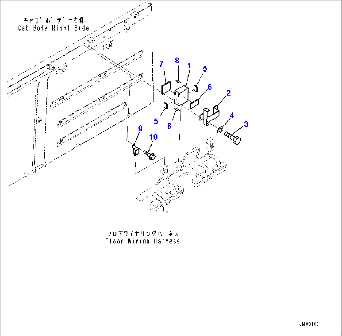 Cab, Relay (#10001-)