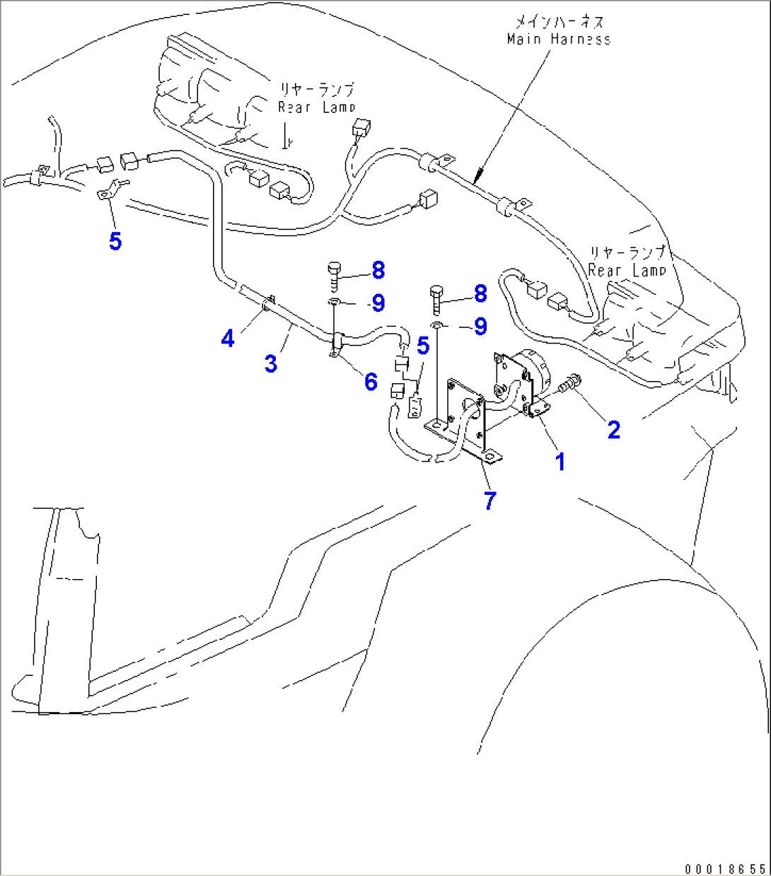 BACK-UP ALARM(#10001-13800)