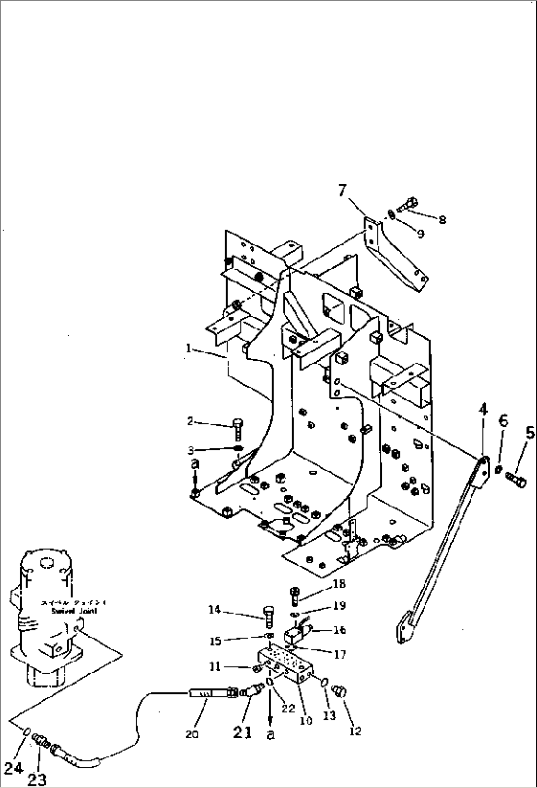 SPEED SELECT PIPING (FOR ADDITIONAL OIL COOLER)(#10340-)