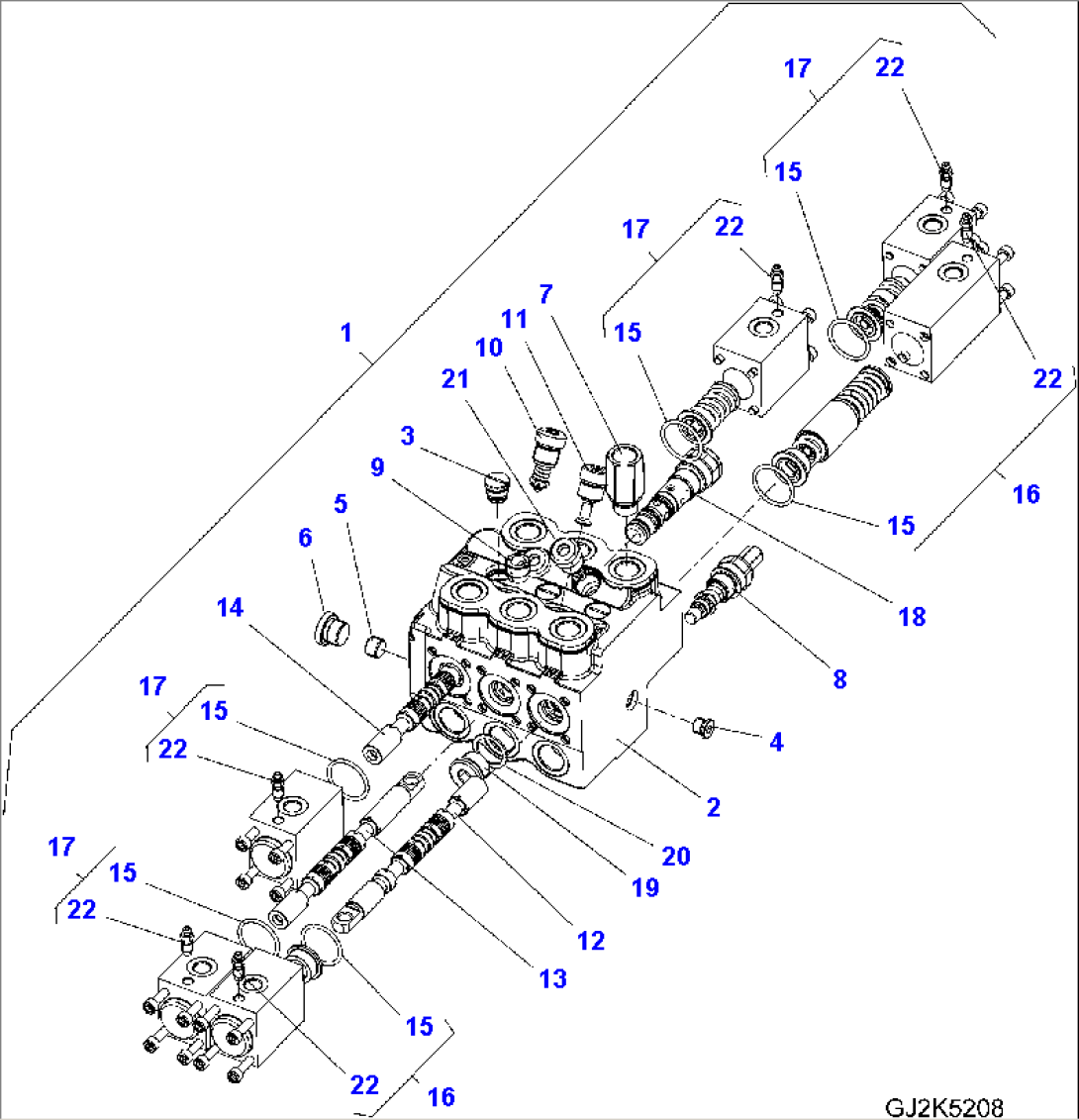 CONTROL VALVE, EXECUTION 2