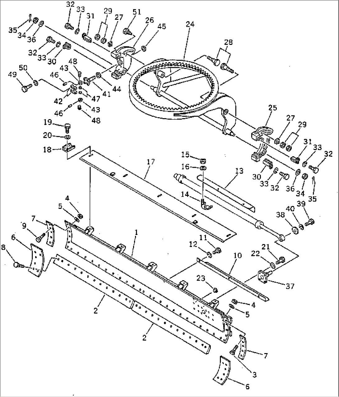 BLADE AND CIRCLE REVERSE SUPPORT