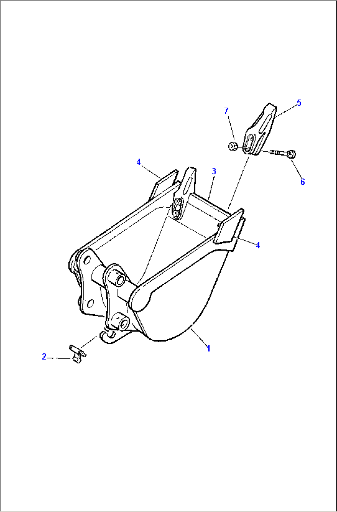 BUCKET WITH HOOK (250 mm)