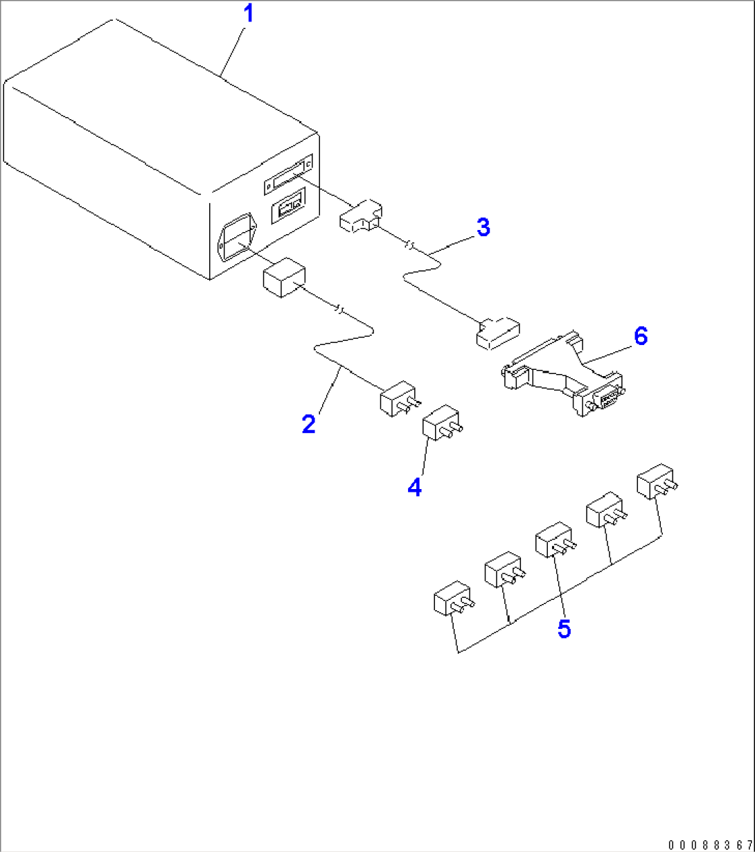 CARD READER (PLM) (FOR 180-250V)(#3001-)