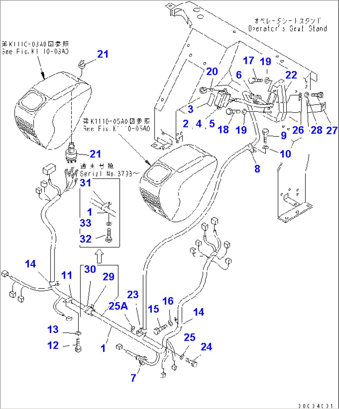 FLOOR FRAME (WIRING)
