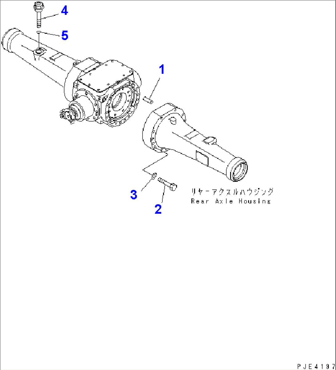 REAR AXLE (AXLE HOUSING MOUNTING PARTS)