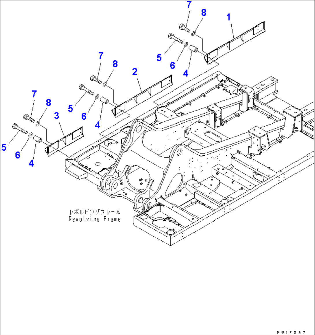 REVOLVING FRAME BUMPER(#11025-)