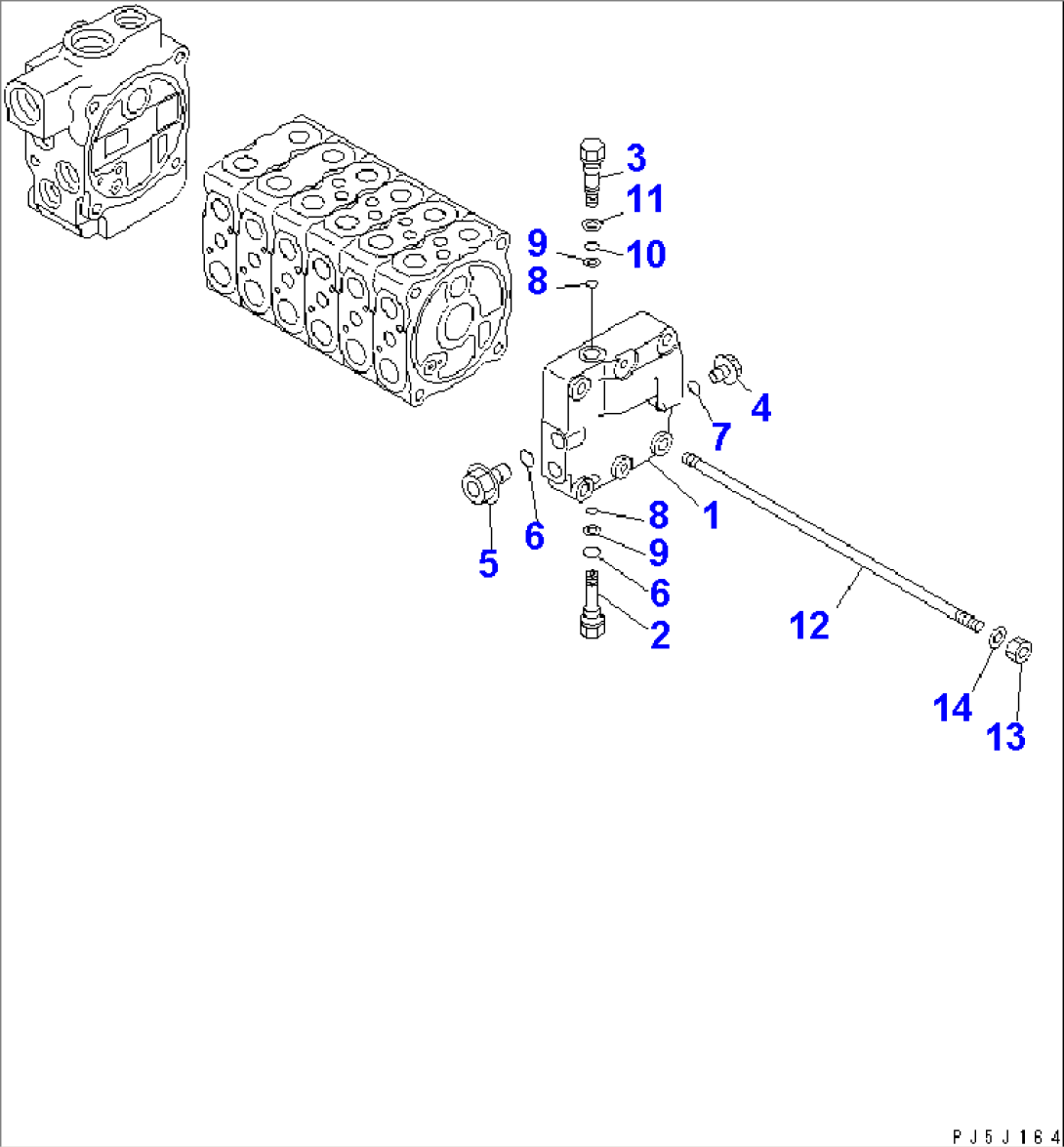 MAIN VALVE (6-VALVE) (4/9)