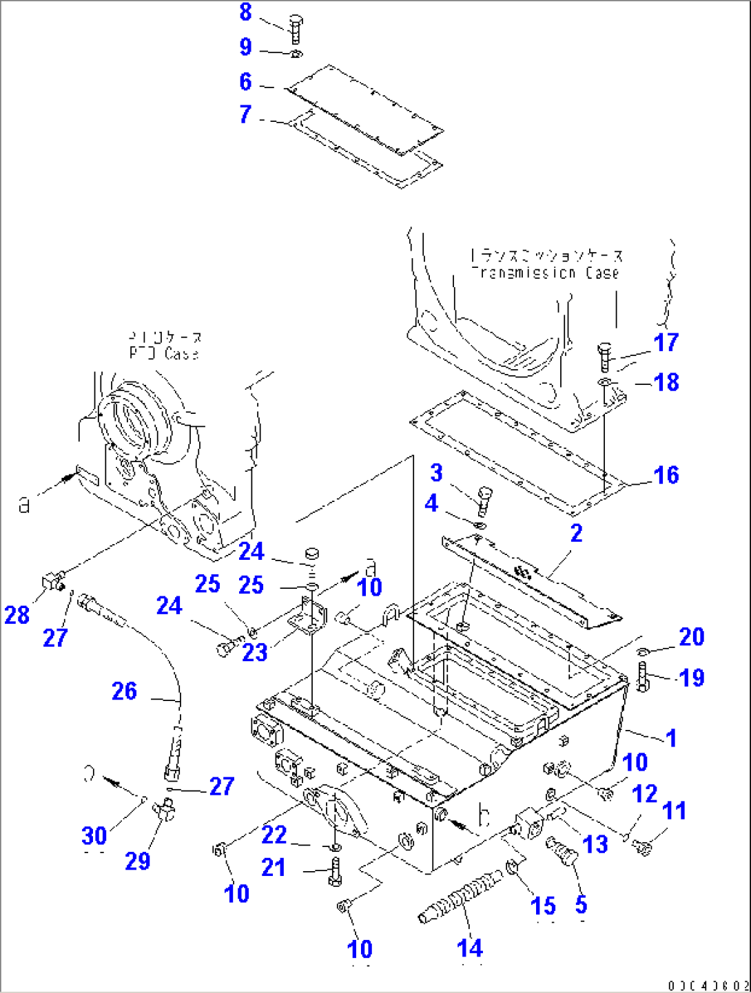 POWER TRAIN (3/14) (TANK)(#30001-)