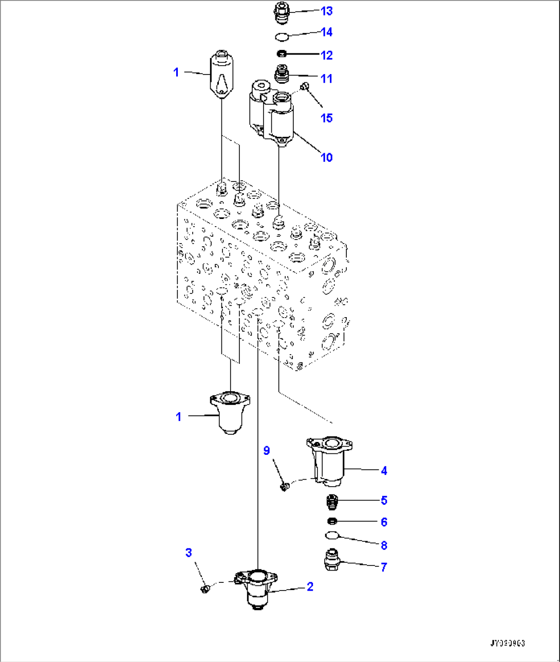 Control Valve, Inner Parts (2/22) (#80065-)