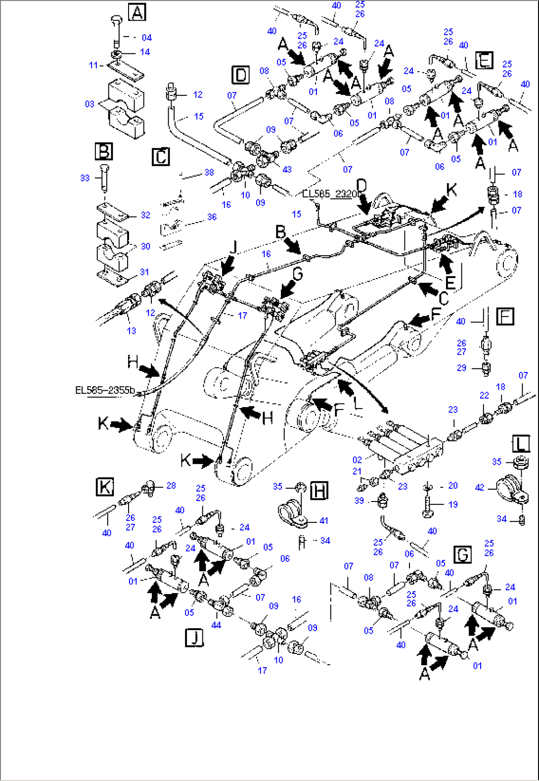 Boom - Lube Lines