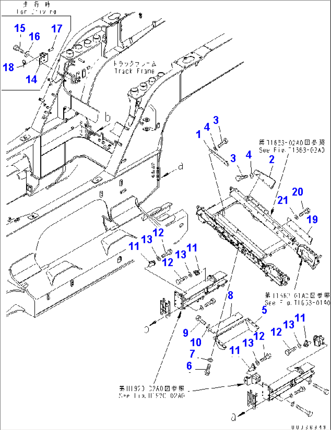 SIDE CONVEYOR (GUARD AND BRACKET MOUNT) (WITH WATER SPRAY)(#1001-)