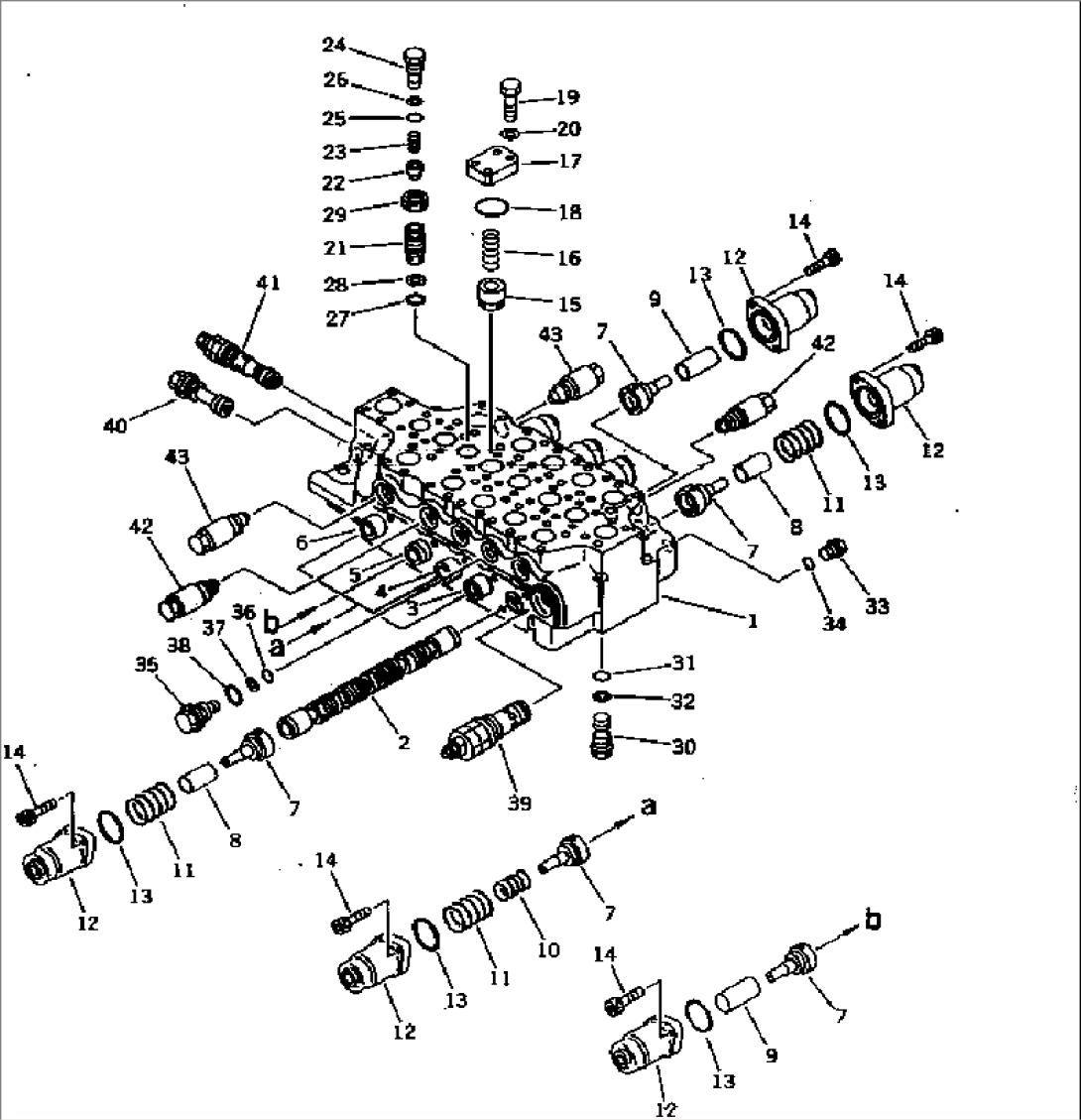 L.H. CONTROL VALVE (1/3)