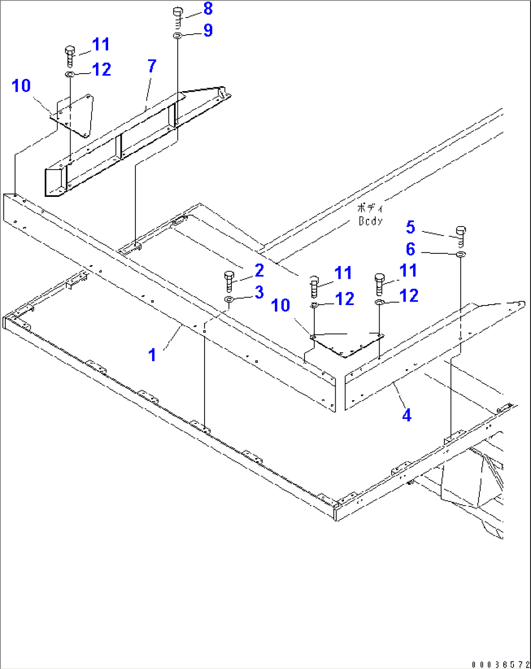 SPILL GUARD (250MM)(#11001-)