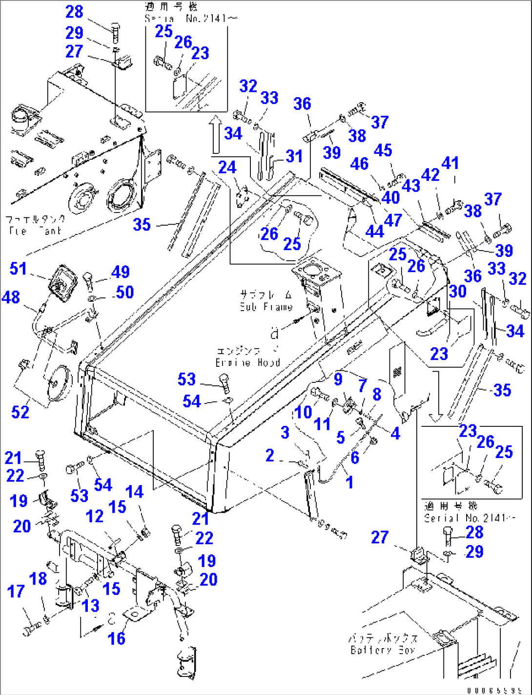 ENGINE HOOD AND RELATED PARTS (HOOD) (2/2)