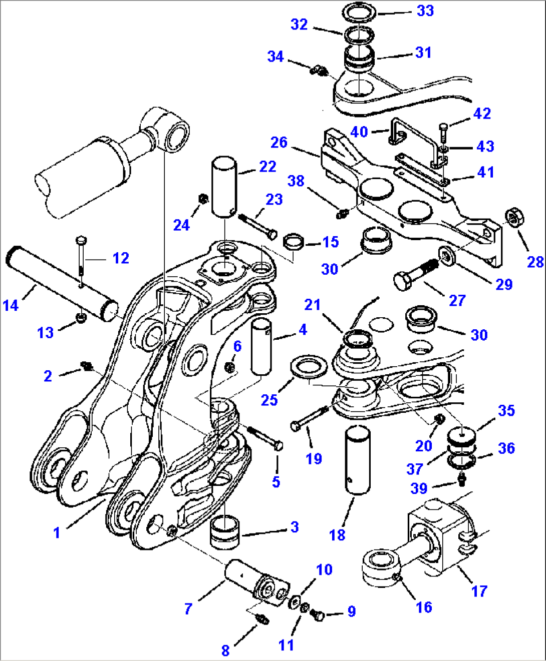 T2000-01A0 BACKHOE SWING