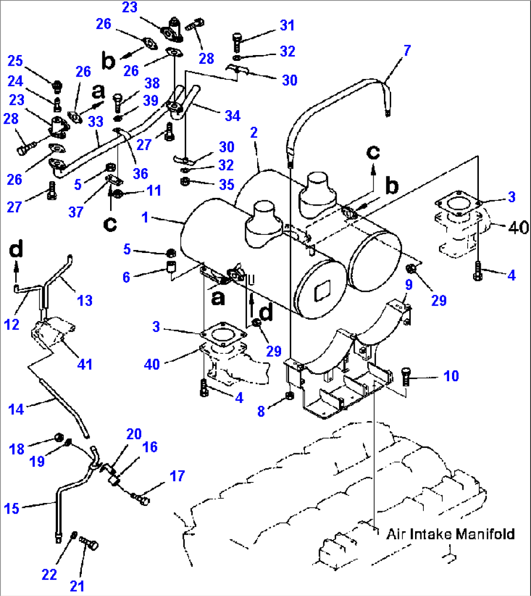 B0000-01A1 MUFFLER