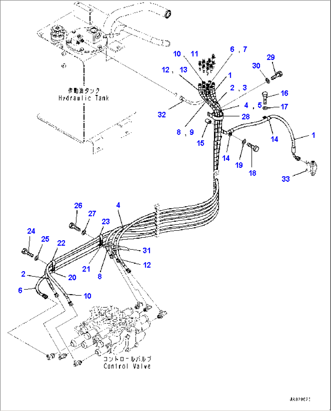 Hydraulic Piping, PPC Piping (#72402-)