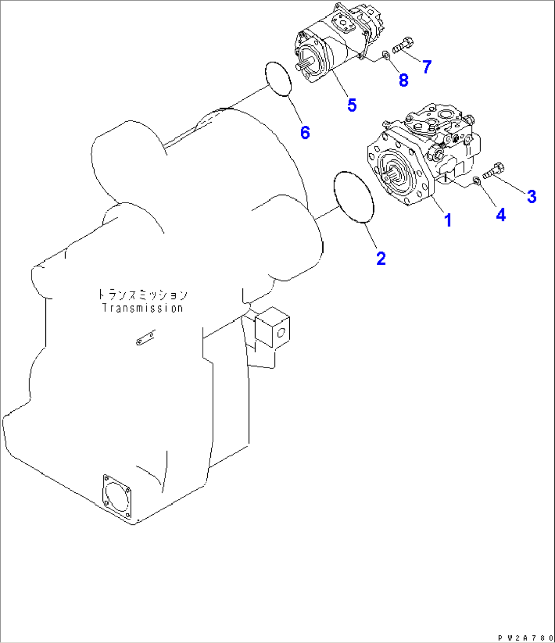 HYDRAULIC PUMP (DIFFERENTIAL LOCK TYPE)