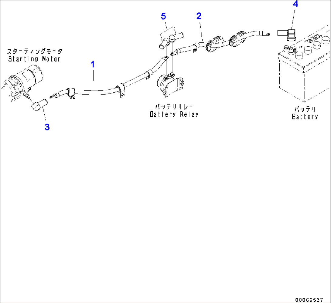 Rear Electric Circuit Wire Harness (2/2) (#C10001-)