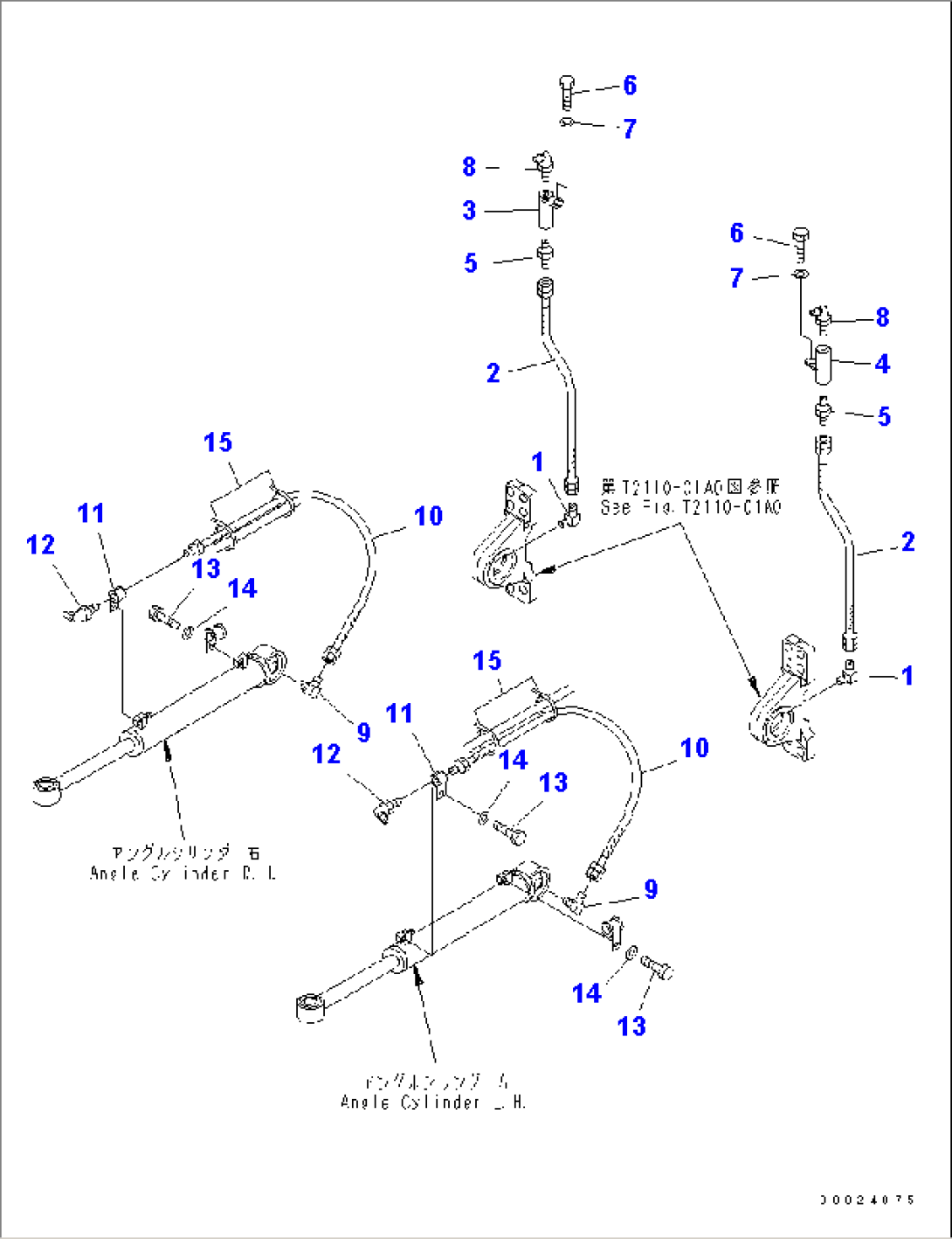 DOZER OIL LINE (LUBLICATION LINE)