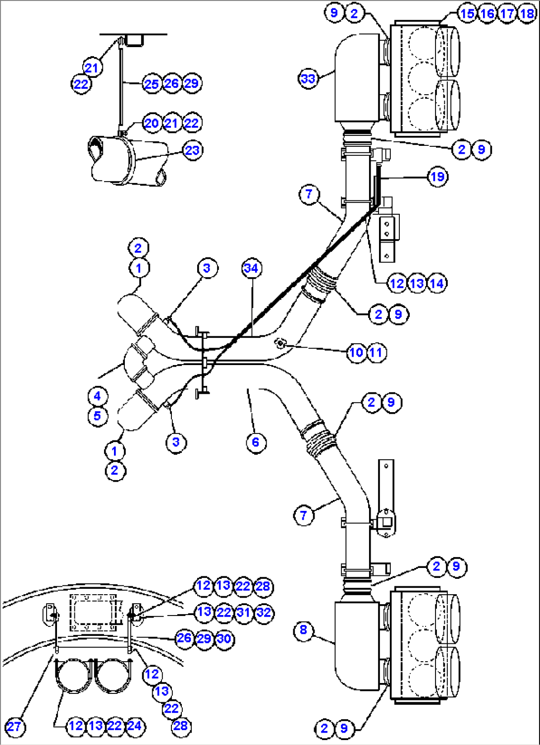 AIR CLEANER PIPING - 1