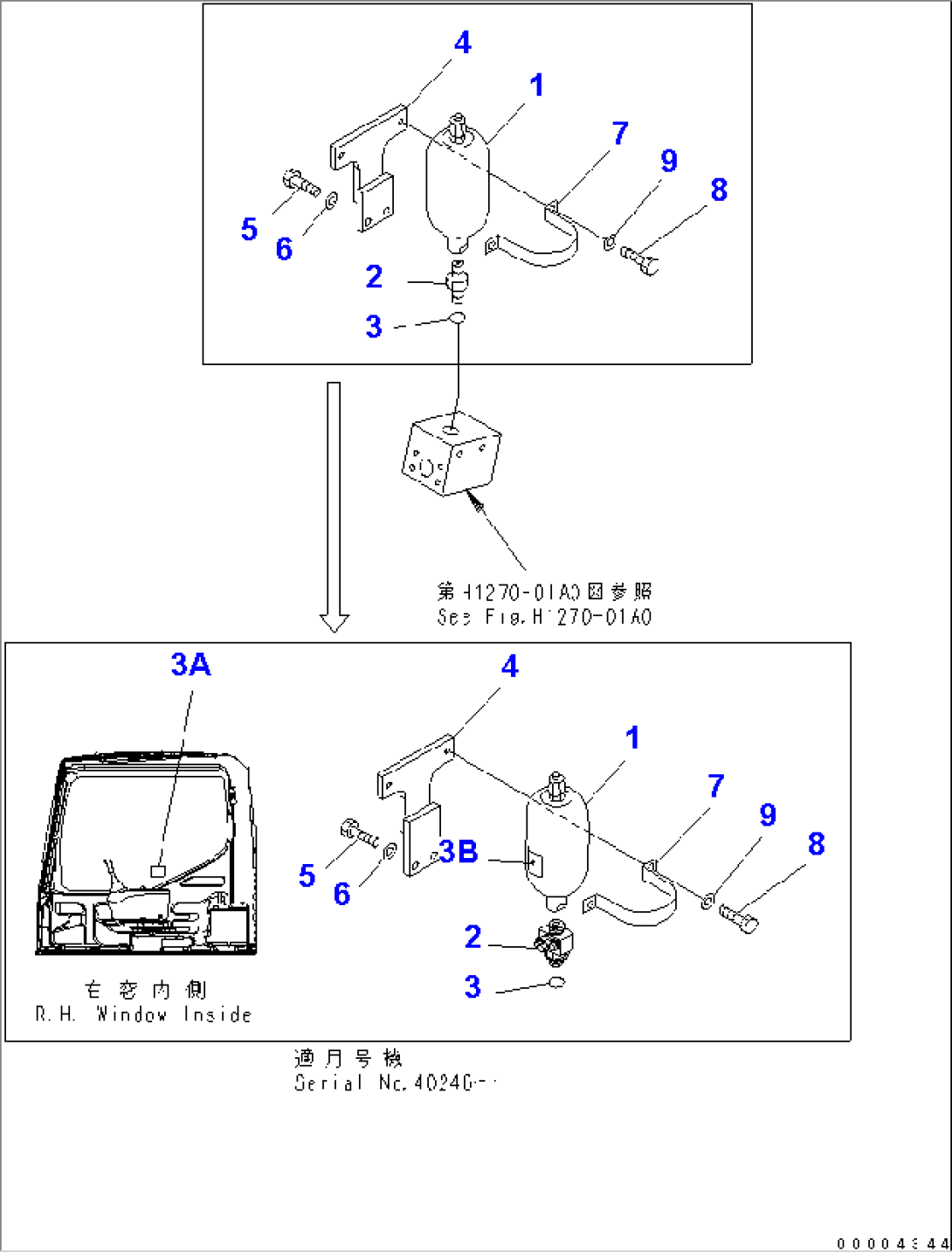 BREAKER ADAPTER (FOR NIPPON PNEUMATIC)(#40001-40343)