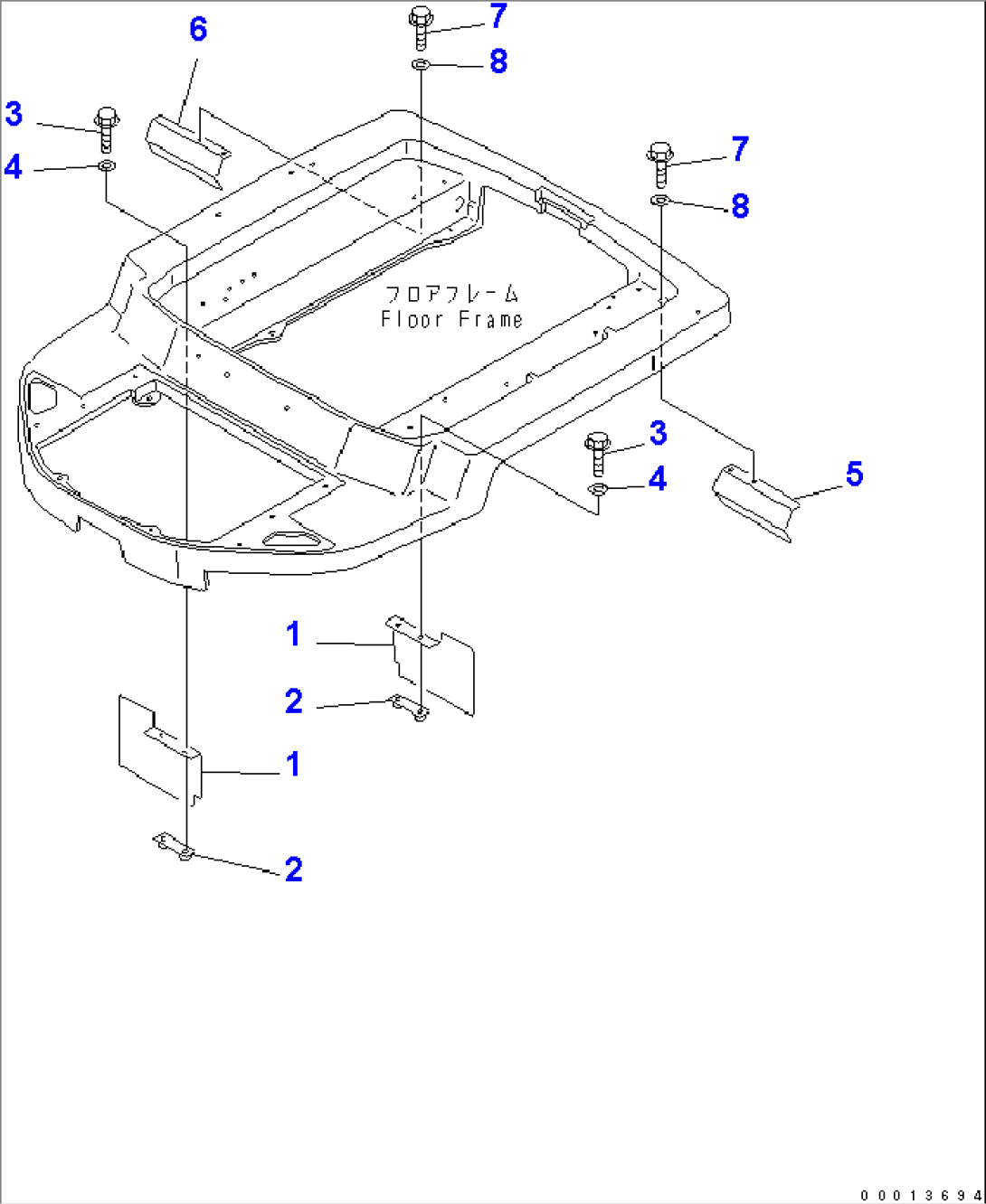 FLOOR FRAME COVER