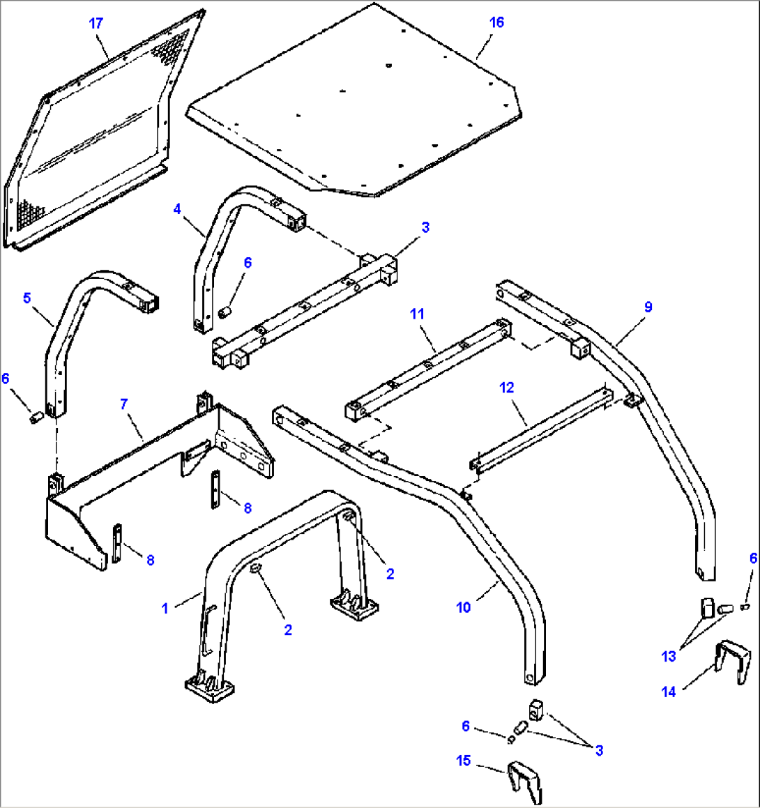 FIG. M2710-01A0 FRONT AND REAR SWEEPS