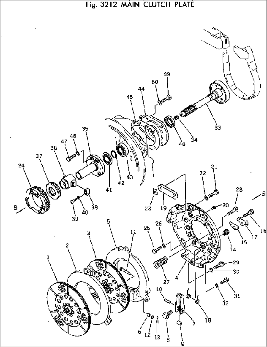 MAIN CLUTCH PLATE