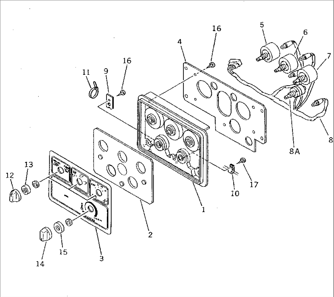 CONTROL PANEL (FOR HEATER)