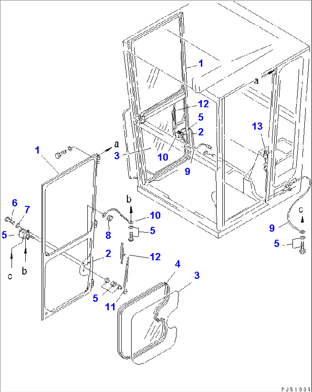 DOOR WIPER(#1001-1500)