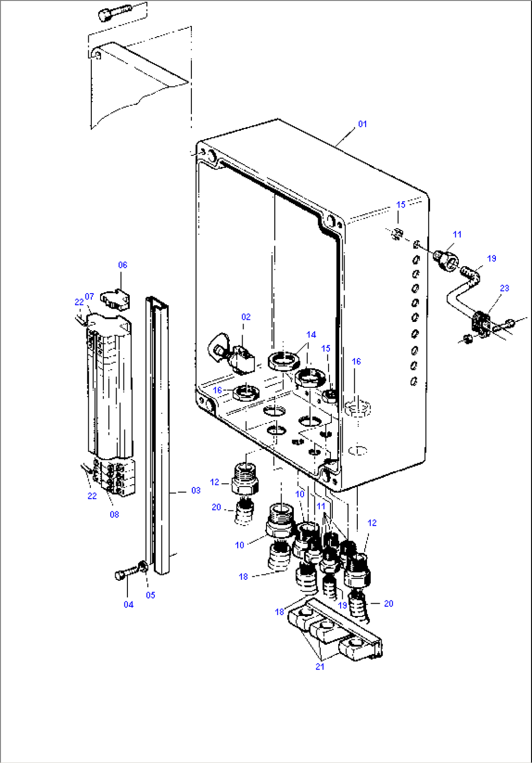 Junction Box (Main Oil Tank)