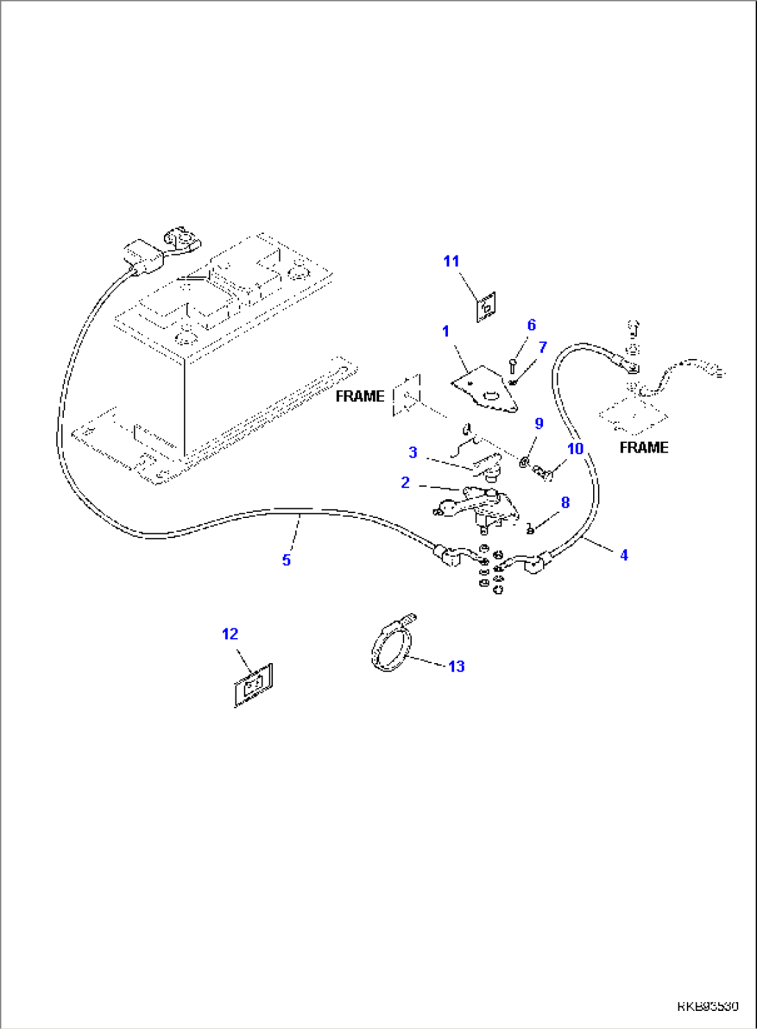 ELECTRICAL SYSTEM (BATTERY DISCONNECTING SWITCH)