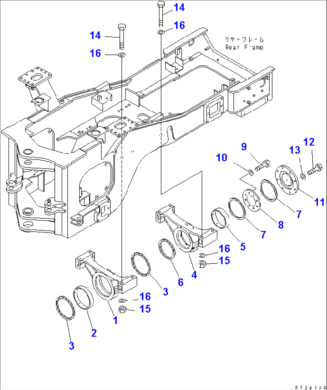 REAR AXLE SUPPORT