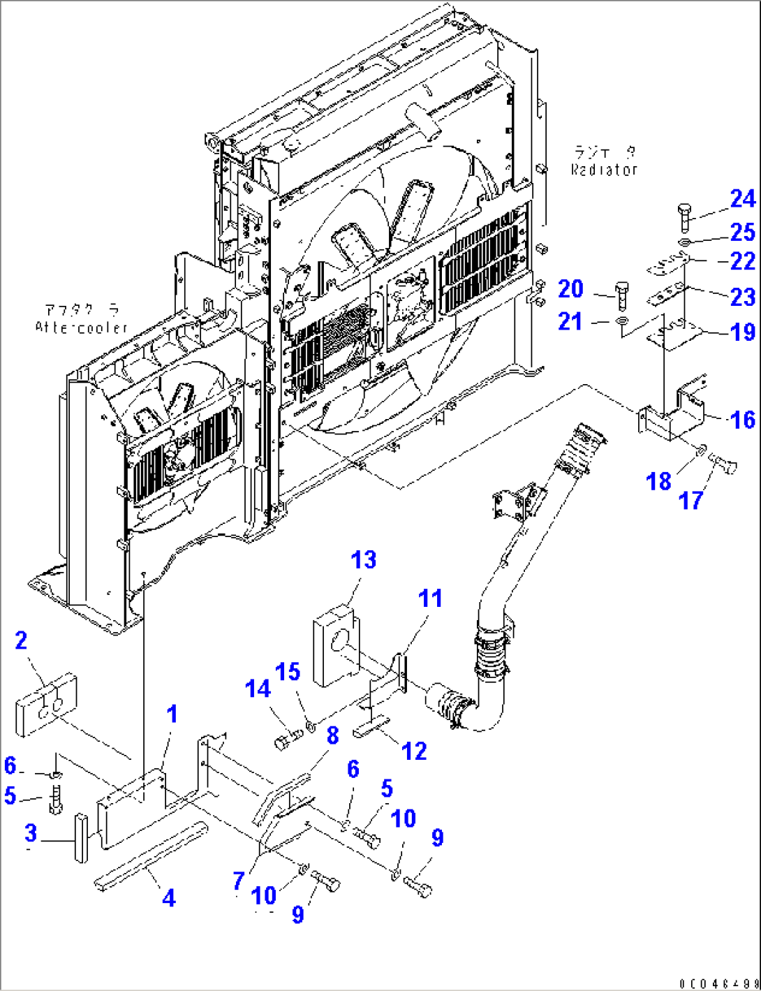 COOLING (AFTER COOLER COVER)(#35001-)