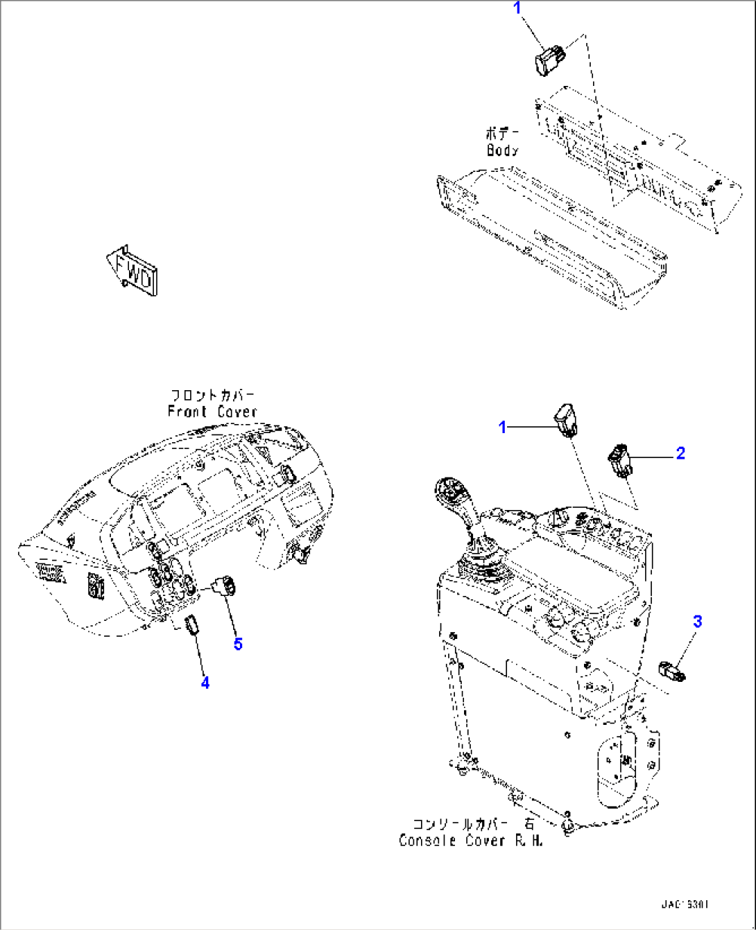 Floor Switch (#80454-)