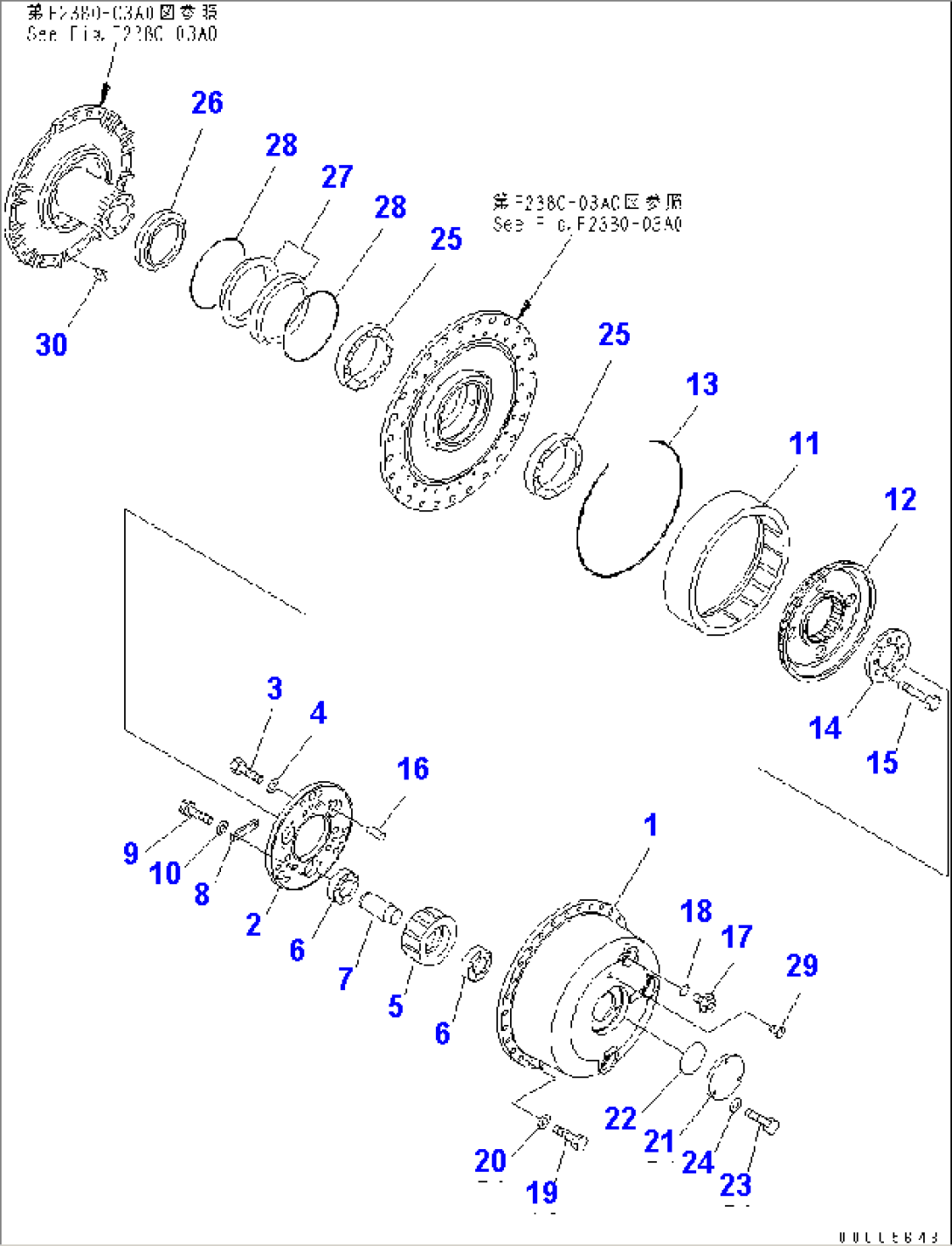 FINAL DRIVE (CARRIER) (L.H.)