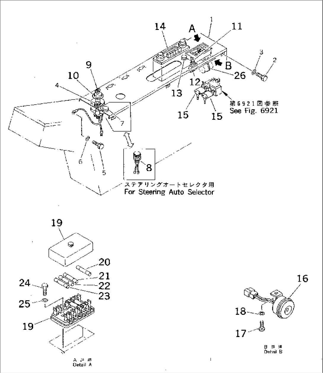 INSTRUMENT PANEL (1/2)(#1601-2300)