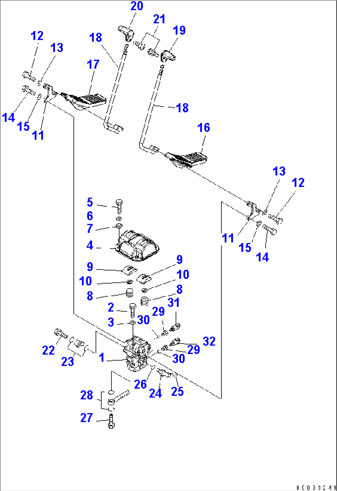 FLOOR FRAME (OPERATOR